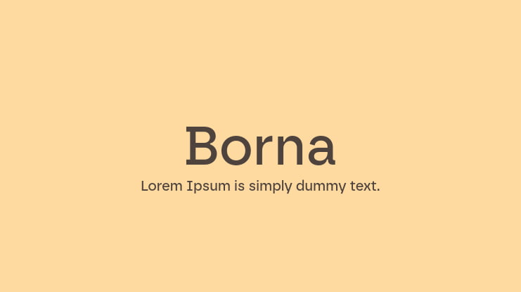 Borna Font