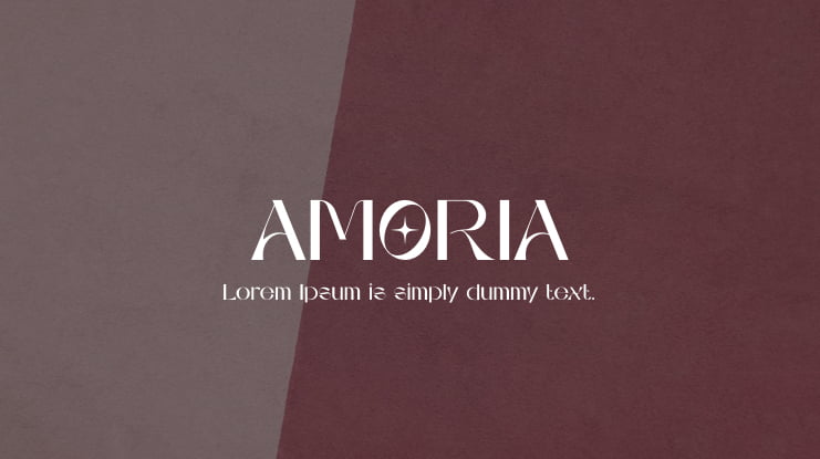 AMORIA Font