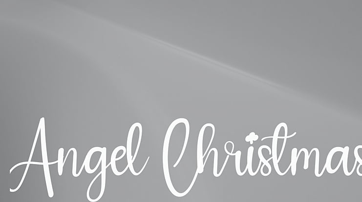 Angel Christmas Font