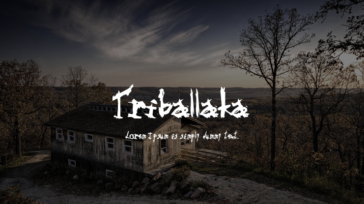 Triballaka Font
