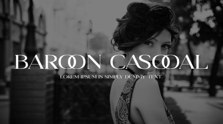 Baroon Casooal Font