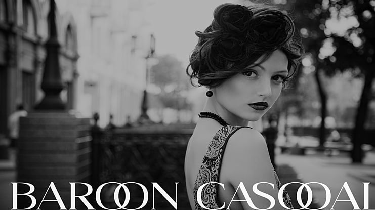 Baroon Casooal Font