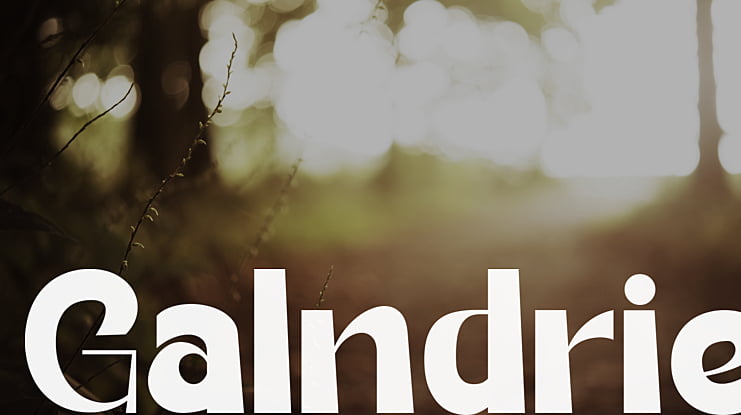 Galndrie Font Family
