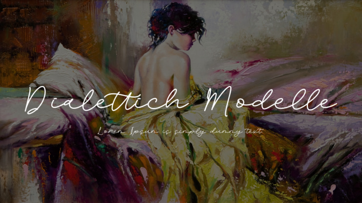 Dialettich Modelle Font Family