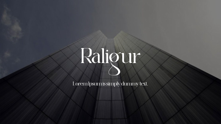 Raligur Font