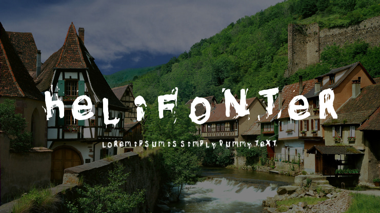 Helifonter Font