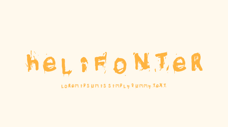 Helifonter Font