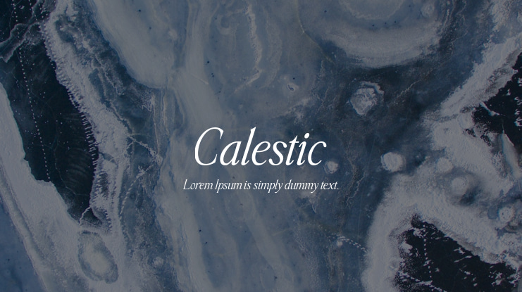 Calestic Font