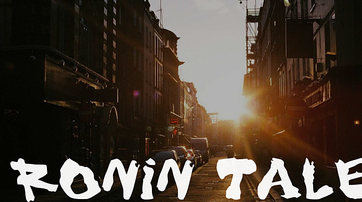 Ronin Tale Font