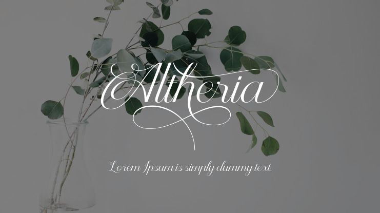 Altheria Font