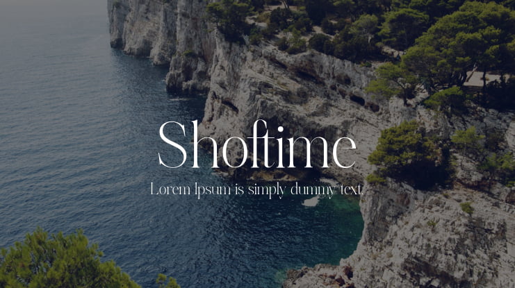Shoftime Font