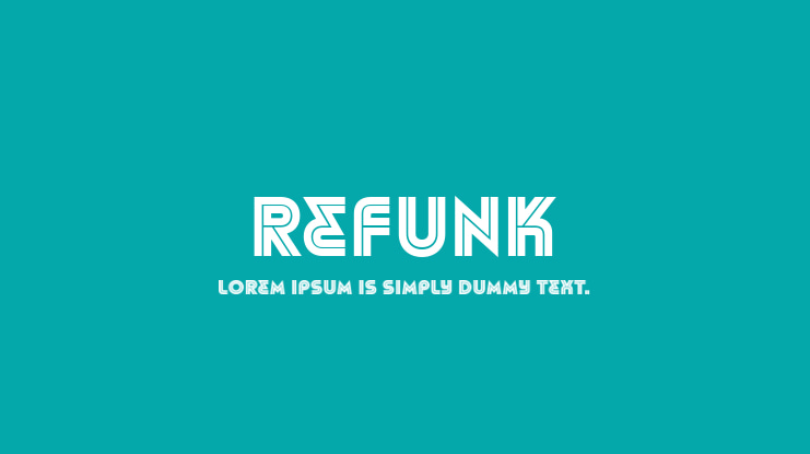 Refunk Font