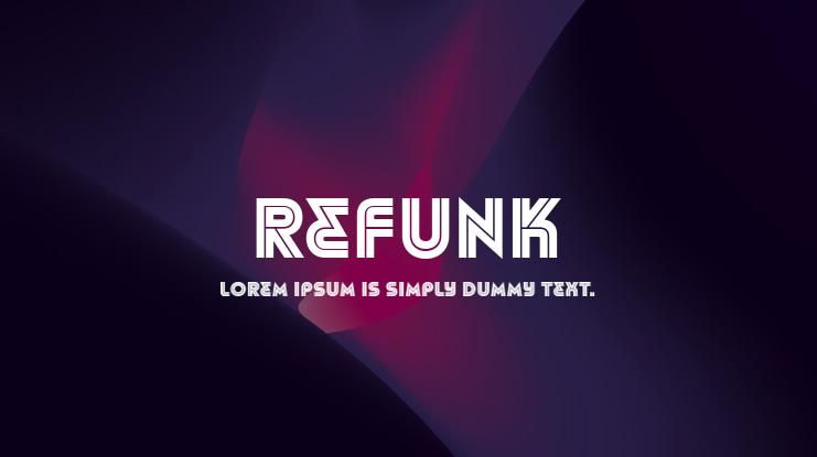 Refunk Font