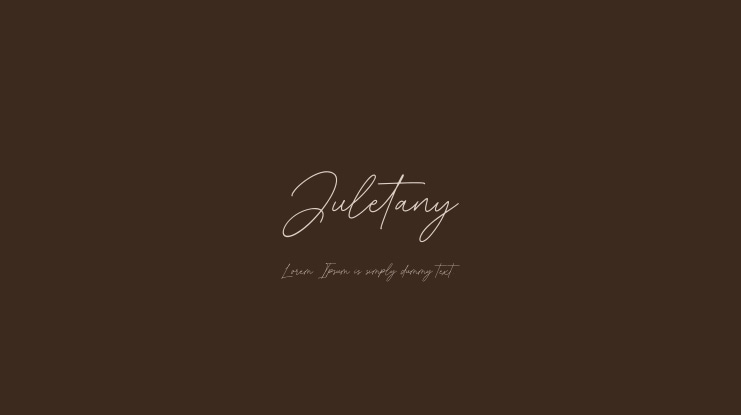Juletany Font