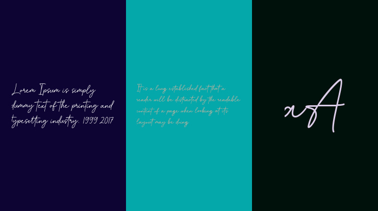 Bestina Signature Font