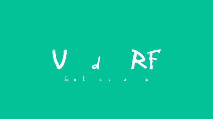 Vaudoo RF Font