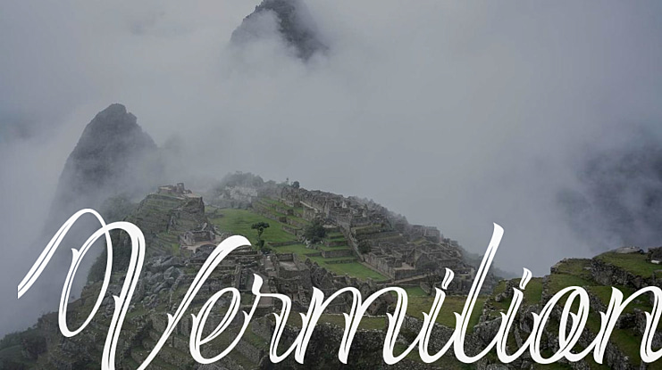 Vermilion Font