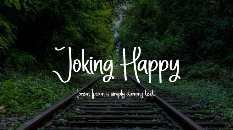 Joking Happy Font