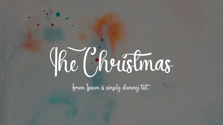 The Christmas Font
