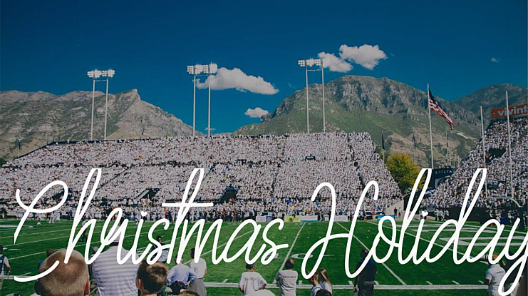 Christmas Holiday Font