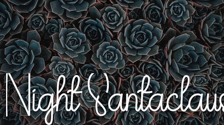 Night Santaclaus Font