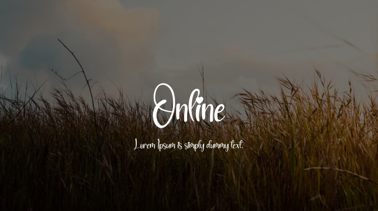 Online Font