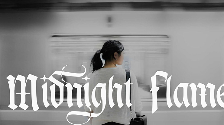 Midnight Flame Font