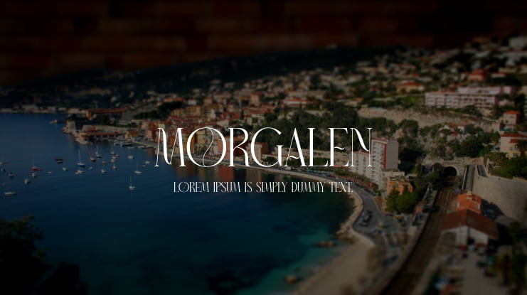 Morgalen Font