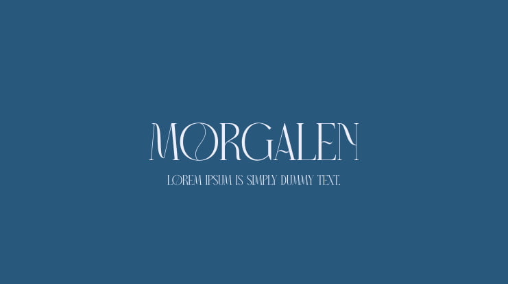 Morgalen Font