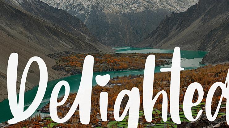 Delighted Font