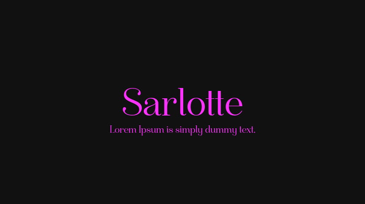 Sarlotte Font