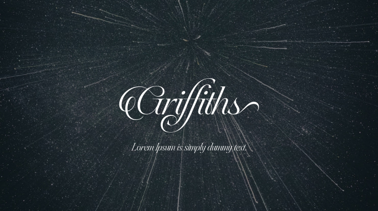 Griffiths Font