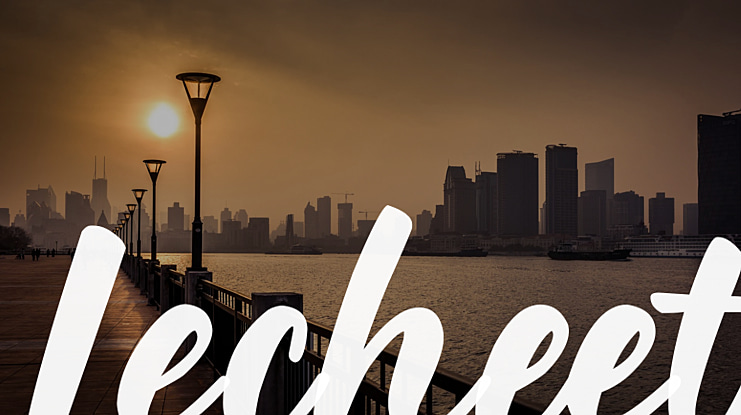 Lecheet Font