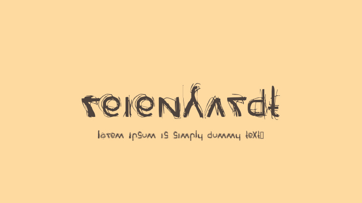 Reienhardt Font