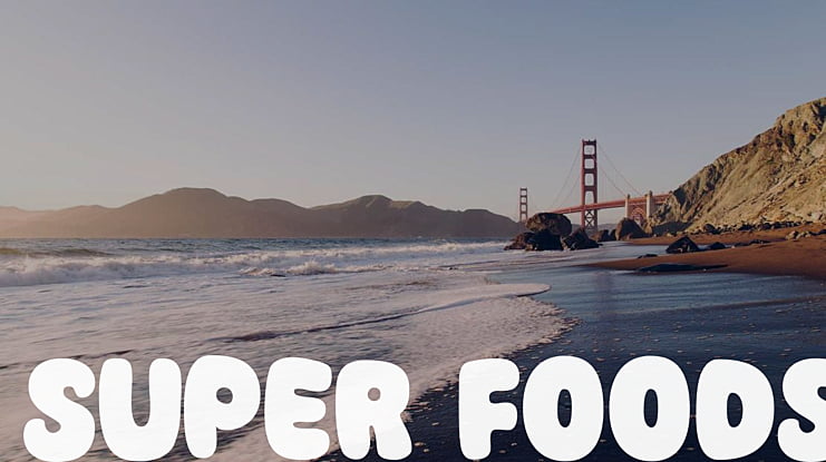Super Foods Font