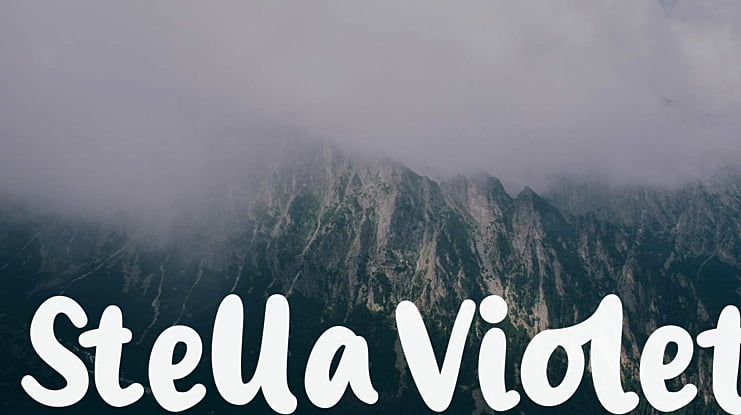 Stella Violet Font
