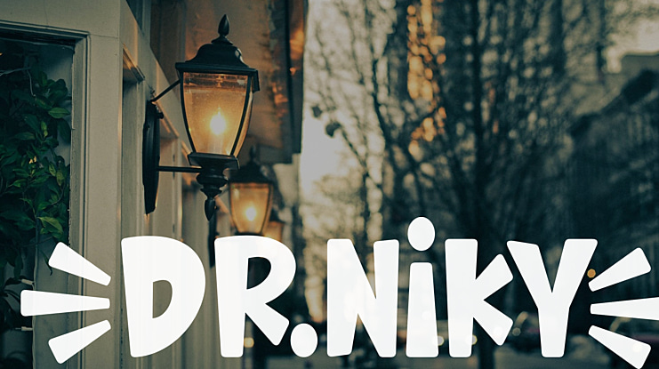 DRNIKY Font
