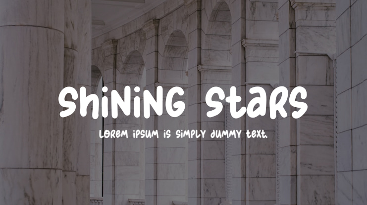 Shining Stars Font