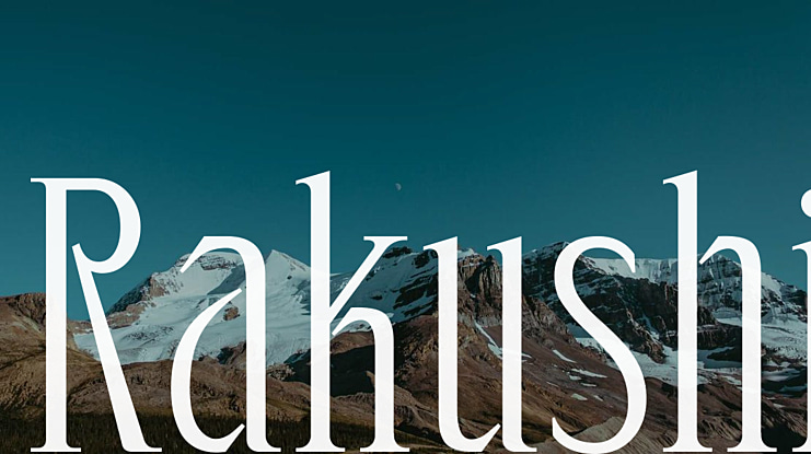 Rakushi Font
