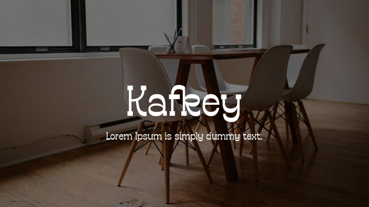 Kafkey Font