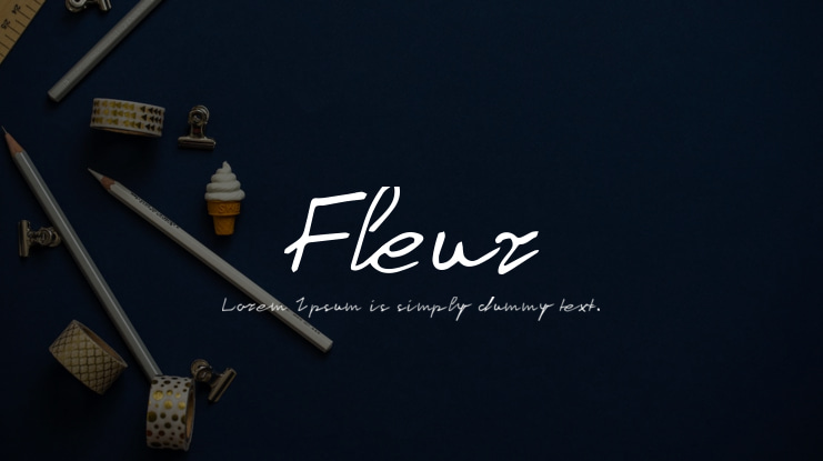 Fleur Font