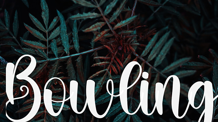 Bowling Font