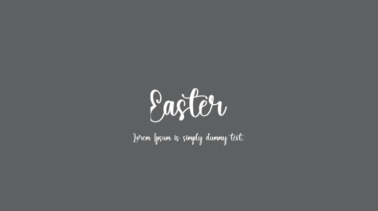 Easter Font