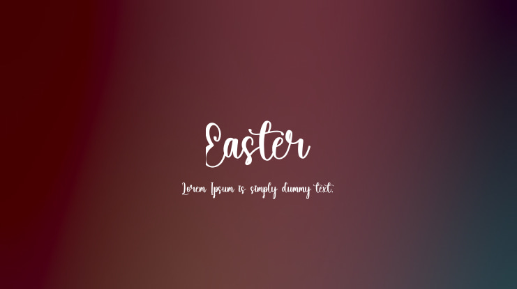 Easter Font