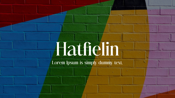 Hatfielin Font