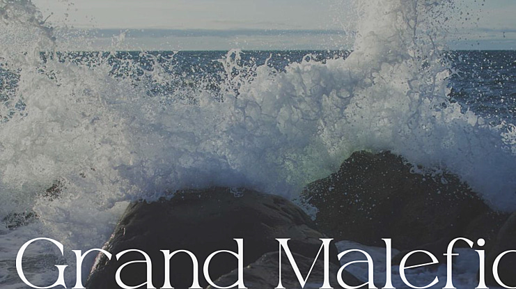 Grand Malefic Font