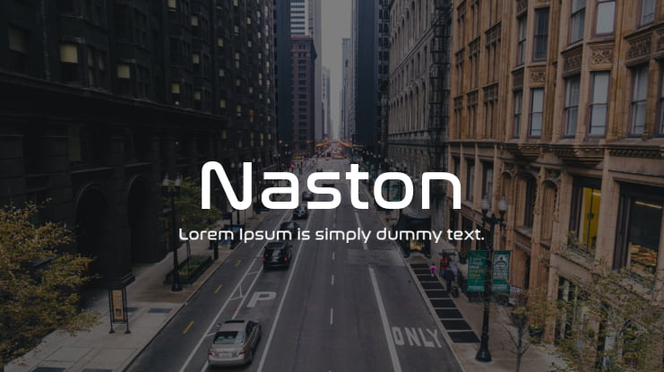 Naston Font