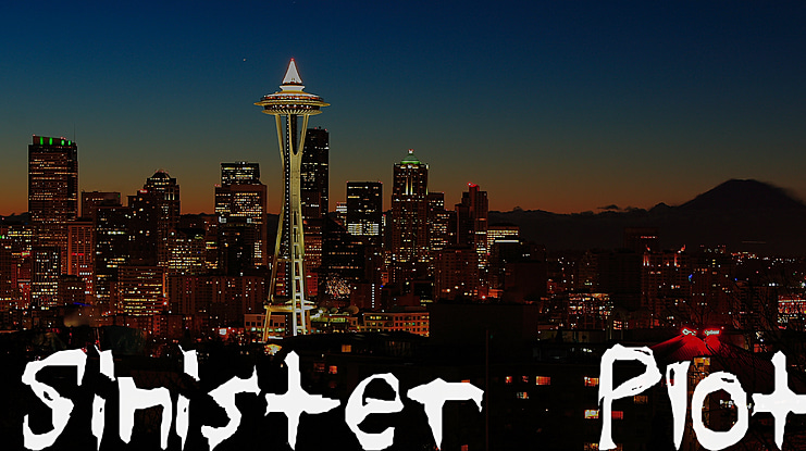 Sinister Plot Font