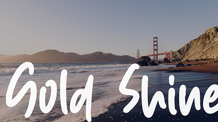 Gold Shine Font
