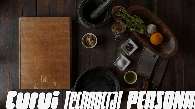 Curvi Technocrat PERSONAL Font Family